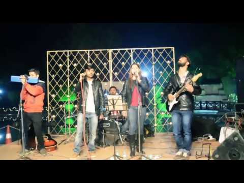 my band performig at Uppal Ecotal Hotel