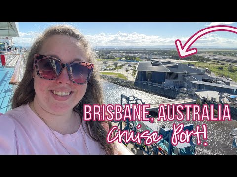 Cruise Port at Brisbane, Australia... Embarkation Day on the Carnival Luminosa!
