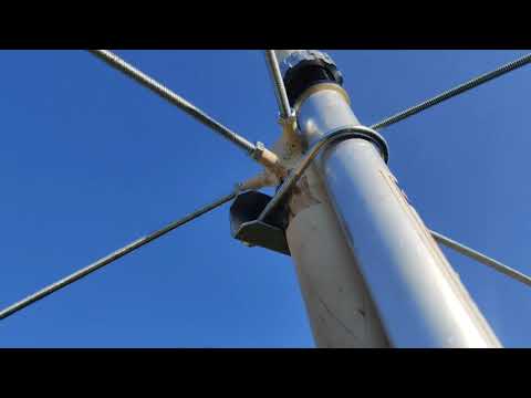 Homebrew Ground Plane for Solarcon/Antron A99 Antenna