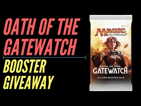 MTG Oath of the Gatewatch Booster Pack Open & Giveaway