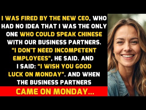 I Was Fired By The New CEO Who Had No Idea That I Was The Only One Who Could Speak With Our Partners