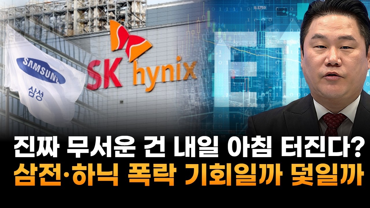 진짜 무서운 건 내일 아침 터진다?…삼성전자·SK하이닉스 폭락 기회일까 덫일까 (기업공시연구소 변영인 대표)