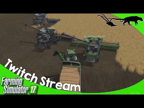Twitch Livestream: Farming Simulator 17 PC CHERRY HILLS Multiplayer 06/09/2017 P2