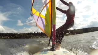 preview picture of video 'Windsurf - Bucký rybník'