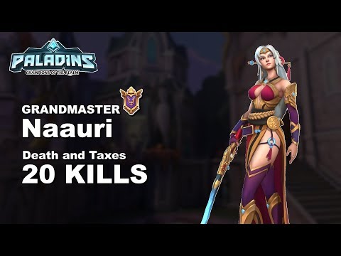 Naauri Lian 20 KILLS!! Paladins GM (TOP 14) Ranked Gameplay 1440p High Quality Video