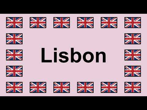 Pronounce LISBON in English 🇬🇧