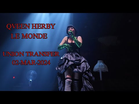 Qveen Herby - "Le Monde" live in Philadelphia