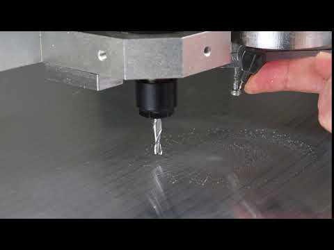 QBOT MINImill Minimalmengenschmierung - Ausrichtung der Düse