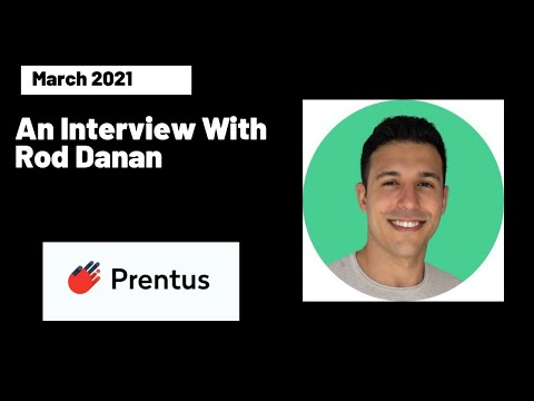 Rod Danan (Prentus) On Getting Startups Vetted Tech ... - YouTube