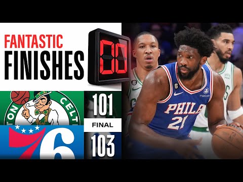 INSANE ENDING! Final 1:53 Celtics vs 76ers | April 4, 2023