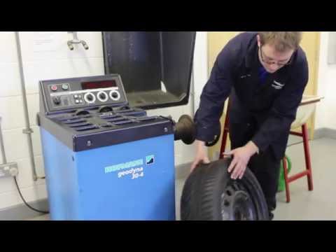 How to Balance a Car Wheel - Sam Greig
