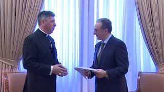 Minister of Foreign Affairs Zohrab Mnatsakanyan received the newly appointed Apostolic Nuncio of the Holy See