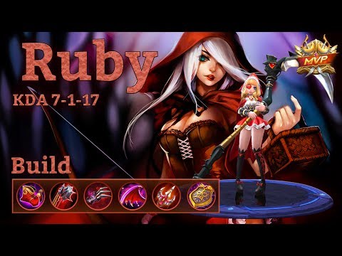Mobile Legends: Ruby MVP, 80% Lifesteal Build! OP!?