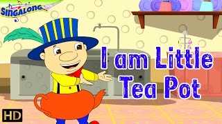 I Am A Little Teapot - (HD) | Pop Style Music - Nursery Rhymes | Popular Kids Songs
