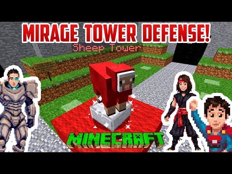 Minecraft: MIRAGE TOWER DEFENSE MOD/MAP