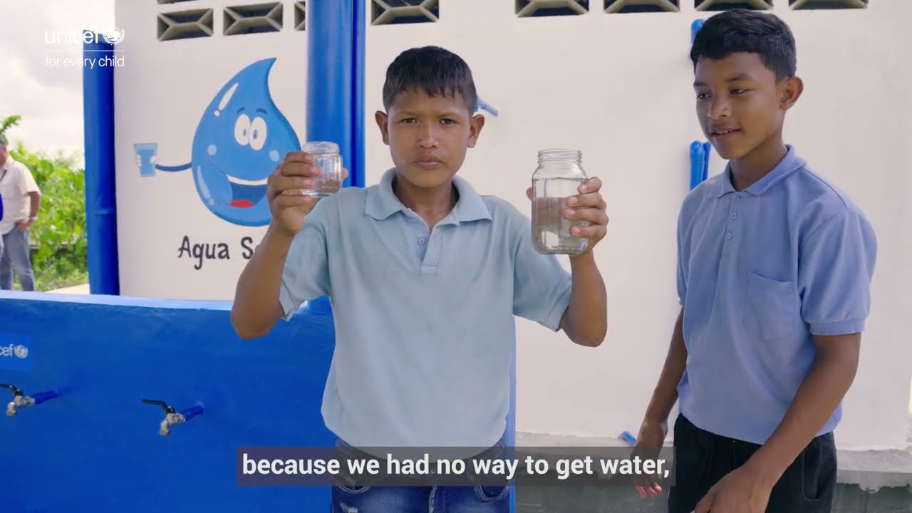 UNICEF supports indigenous communities with sustainable solutions that provide safe water