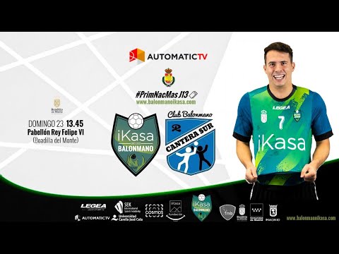 2122 1NM J13 BALONMANO IKASA 1NM vs CANTERA SUR BALONMANO