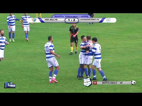 VSK SELLYE - LOVÁSZHETÉNYI FC  3 - 2 (1 - 1)