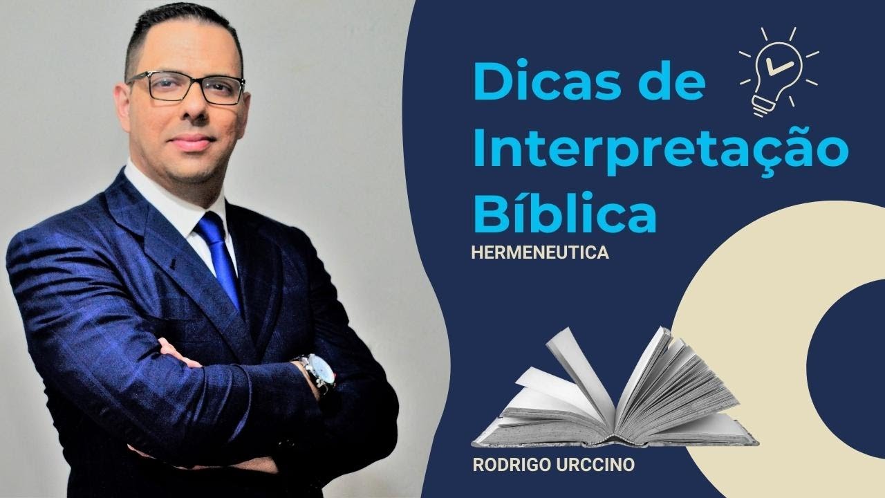Pr.Rodrigo Urcino - Dicas de Interpretação Bíblica (Hermenêutica)#Entrevista