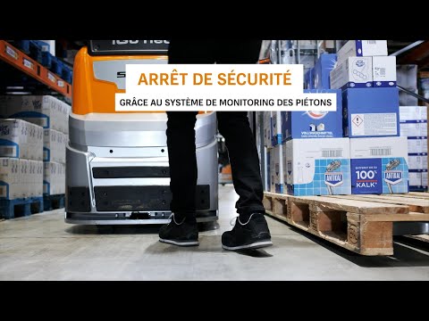 Préparateur de commandes au sol autonome STILL OPX iGo neo - Sécurité maximale pour les piétons