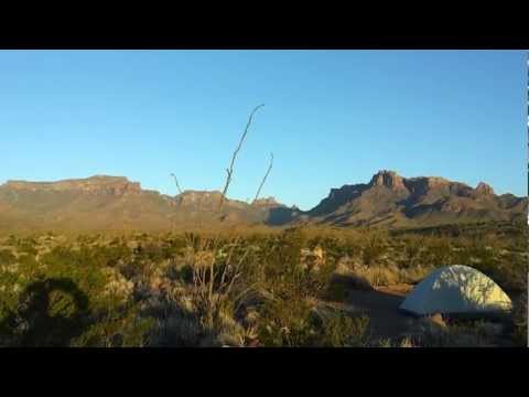 Big Bend National Park.  Robbers Roost Campsite on Juniper Trail