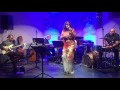 Kenia sings "Pretty World" (Sá Marina) at WDNA Jazz Gallery