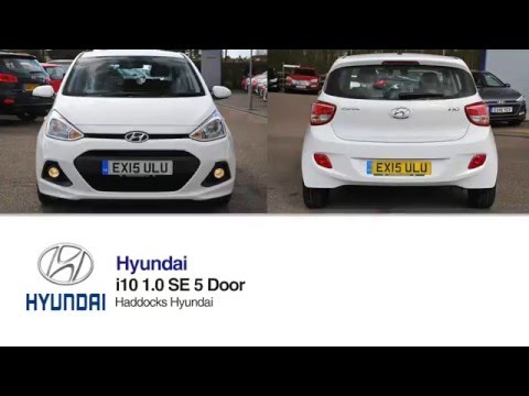 Haddocks Hyundai review Hyundai i10 1.0 SE 5 Door.