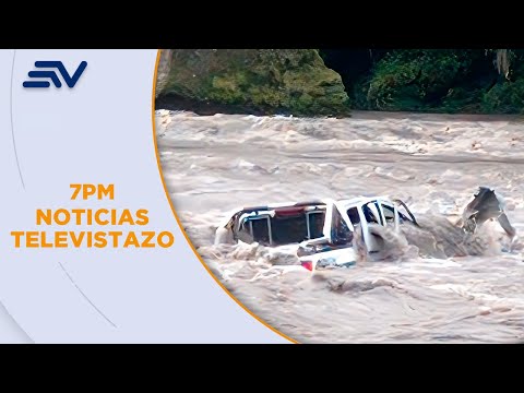 Colapso de puente en Morona Santiago deja muertos y desaparecidos | Televistazo | Ecuavisa