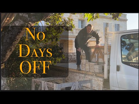 EP117 No Days Off  , Wine Cellar Renovation & Outdoor Work @ Our Passion Passion