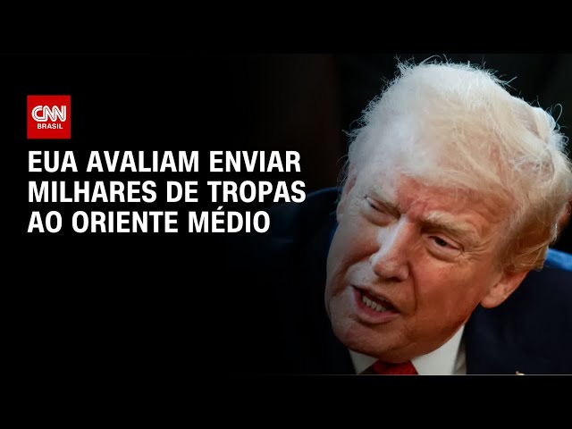 EUA avaliam enviar milhares de tropas para reforçar ação no Oriente Médio | CNN NOVO DIA