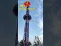 Prodigy Amusement 38 meters sky drop tower ride #amusementparkride #thrillride #droptower