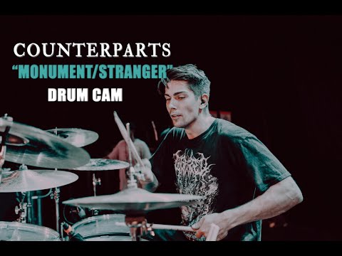 Counterparts | Monument & Stranger | Drum Cam (LIVE)