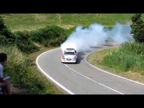 Vernasca Silver Flag 2014 - Lancia Delta S4 ufficiale accident
