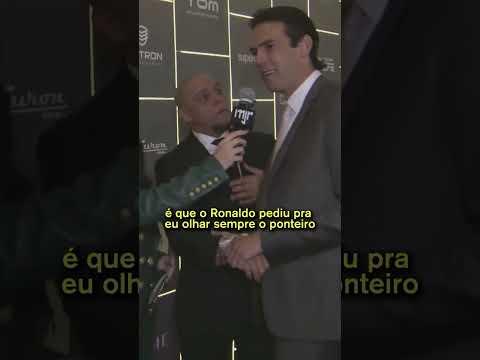O KAKÁ DESMASCAROU O ROBERTO CARLOS!!!!😅😅 #shorts