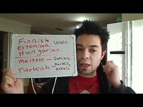 Uralic, Semitic & Altaic languages in Europe.