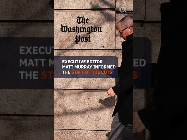 Washington Post begins widespread layoffs, sharply shrinking paper's reach