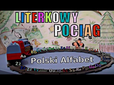Literkowy pociąg - Nauka alfabetu dla dzieci