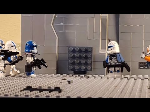 Jesse Accuses Rex Of Treason - Star Wars The Clone Wars - LEGO Stop Motion