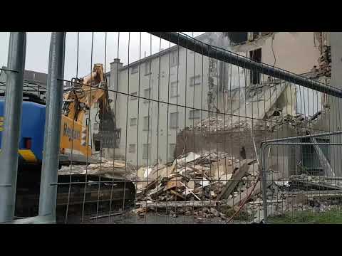 Demolition of Mill O Mains buildings