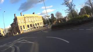 YAMAHA MT07/FZ07 CARBON AKRAPOVÍC EXHAUST/SCARING PEDESTRIANS