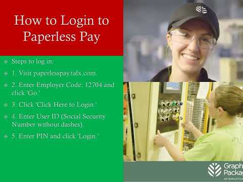 Graphic Packaging Paperless Pay