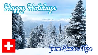 【スイス】雪山で年末を過ごそう♪【アルプス】  #74 Veysonnaz SWITZERLAND