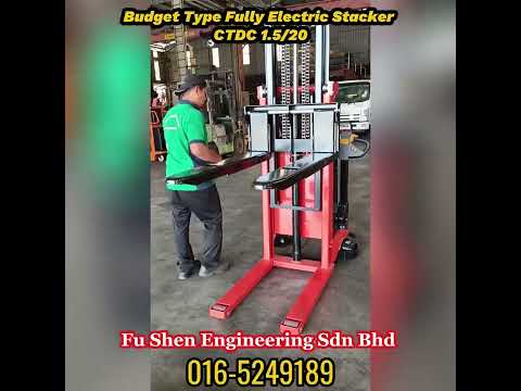 FUSHEN Budget Type Fully Electric Stacker CTDC15.5/20 