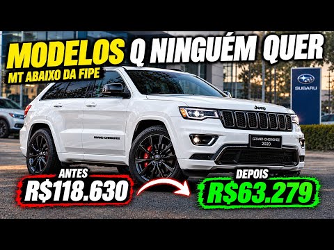 7 SUVs ESQUECIDAS tão BARATAS QUE QUALQUER UM PODE COMPRAR? (O segredo que lojistas NÃO FALAM)