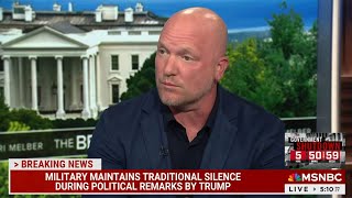 MSNBC: THE BEAT WITH ARI MELBER - SEPTEMBER 30, 2025 - HEGSETH, TRUMP ADDRESS GENERALS AT QUANTICO