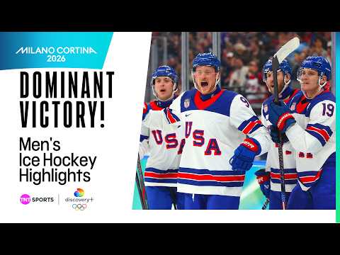 GOLD MEDAL BOUND? 👀 | Men's Ice Hockey - USA vs Slovakia Highlights | Winter Olympics 2026