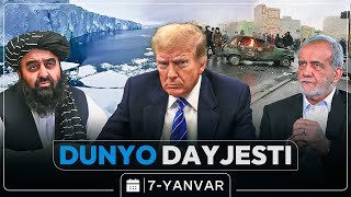 “Qiyomat kuni muzligi” faollashdi, Afg'onistonda o'zbek tili cheklandimi? Venesuelada motam