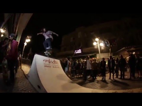 Agadir - Spine ramp Cash For Tricks!