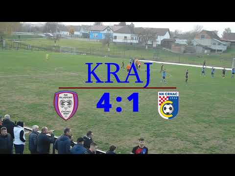 NK "Mladost" Čačinci - NK "Crnac" Crnac (4 - 1), 12. kolo Premijer ŽNL VPŽ 25/26