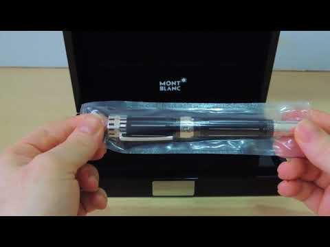 Unboxing Montblanc Duke of Milan patron of art fountain pen